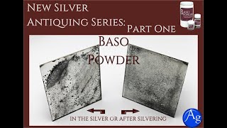 Making an Antique Mirror Series: Part One-Baso Powder