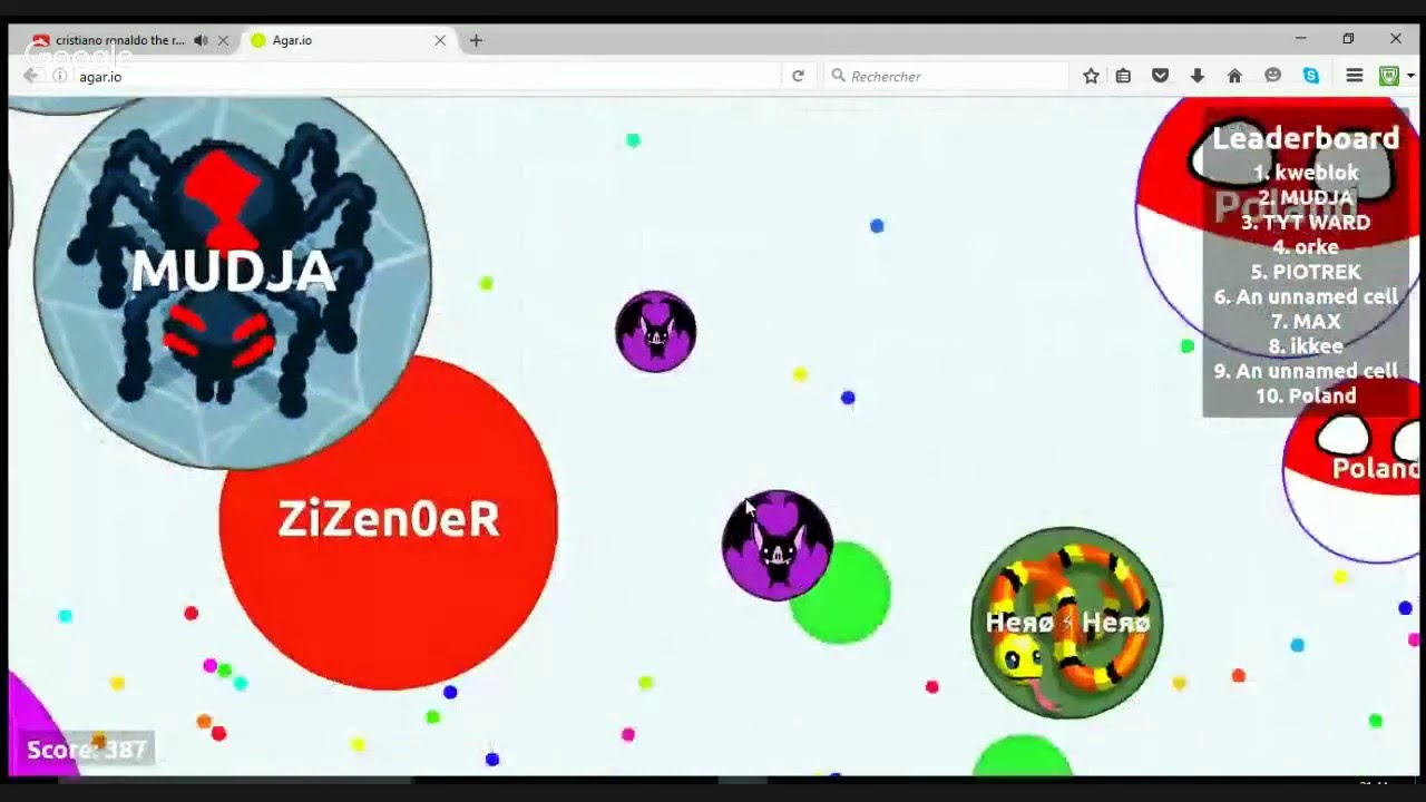 comment jouer a AGAR.IO - YouTube