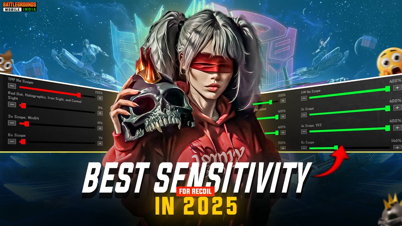 New BGMI & PUBG 2025 Sensitivity 🔥 Zero Recoil | All Devices Supported #toggaming #bestsensitivity