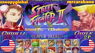 Super Street Fighter II X-Grand Master Challenge-znoopyglobal vs mrcarabano FT5