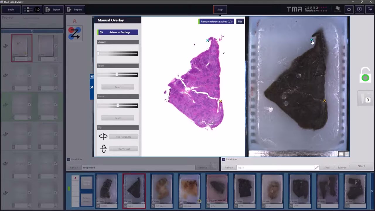 3DHISTECH TMA - 組織微陣列儀，組織晶片/dPCR自動化樣本擷取