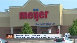Delivery van stolen