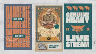 Carnegie (revisited) - 4p Overview, Play-through & Discussion by Heavy Cardboard @Heavycardboard