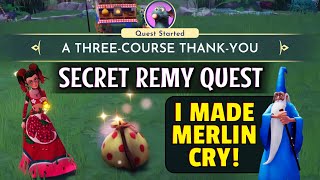 DISNEY Dreamlight Valley. How to Do Secret Remy Quest: A Three-Course Thank You! This Was ADORABLE!