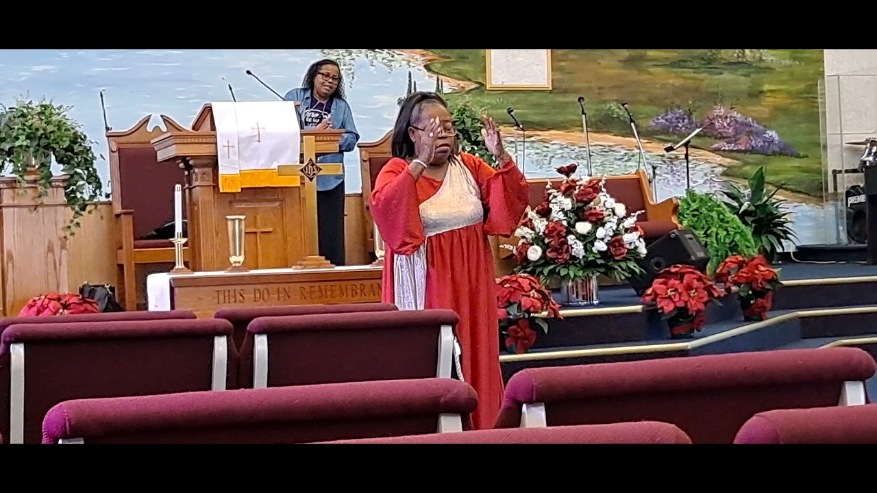 Marta Simmons, worshiping the Lord through Dance at Hull Road FWB Church in Kinston, NC YouTube
