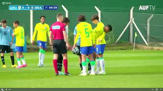 Amistoso Sub15 Uruguay 2x1 Brasil   AUFTV   - 2023 08 24 15 02 -
