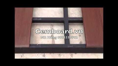 cemboard.vn 0933332486 Hướng dẫn thi công tấm xi măng cemboard Decor Làm Sàn chi tiết n