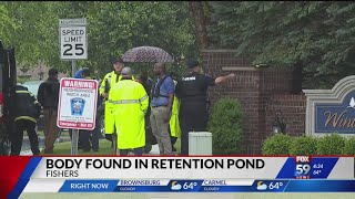 Body found in retention pond