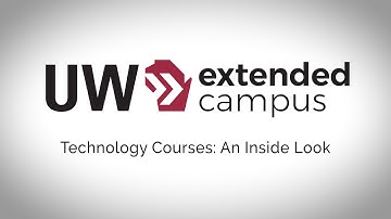 An Inside Look at UW Extended Campus Technology Courses
