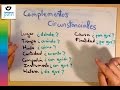 Complementos circunstanciales