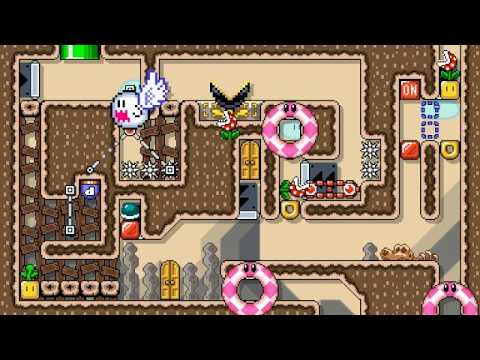 One Screen Puzzle: Cliff Hazards by Konshiba 🍄Super Mario Maker 2 ...
