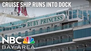 Cruise ship hits dock at San Francisco pier; No injuries reported