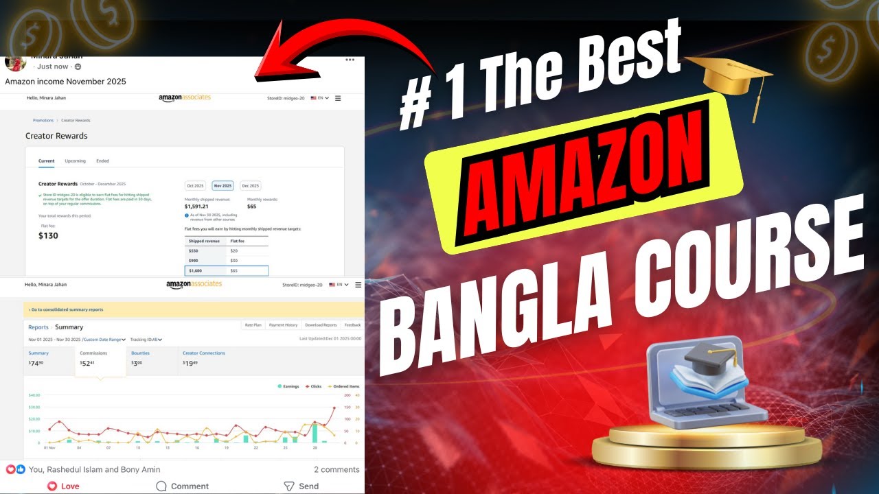 Best Amazon Affiliate Marketing Bangla Course 2026