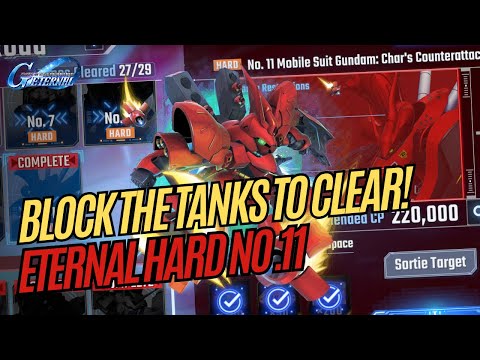 Eternal Road Hard No.11 | 4 Units Quick Clear | Block The Defenders Trick | SD G Gen Eternal