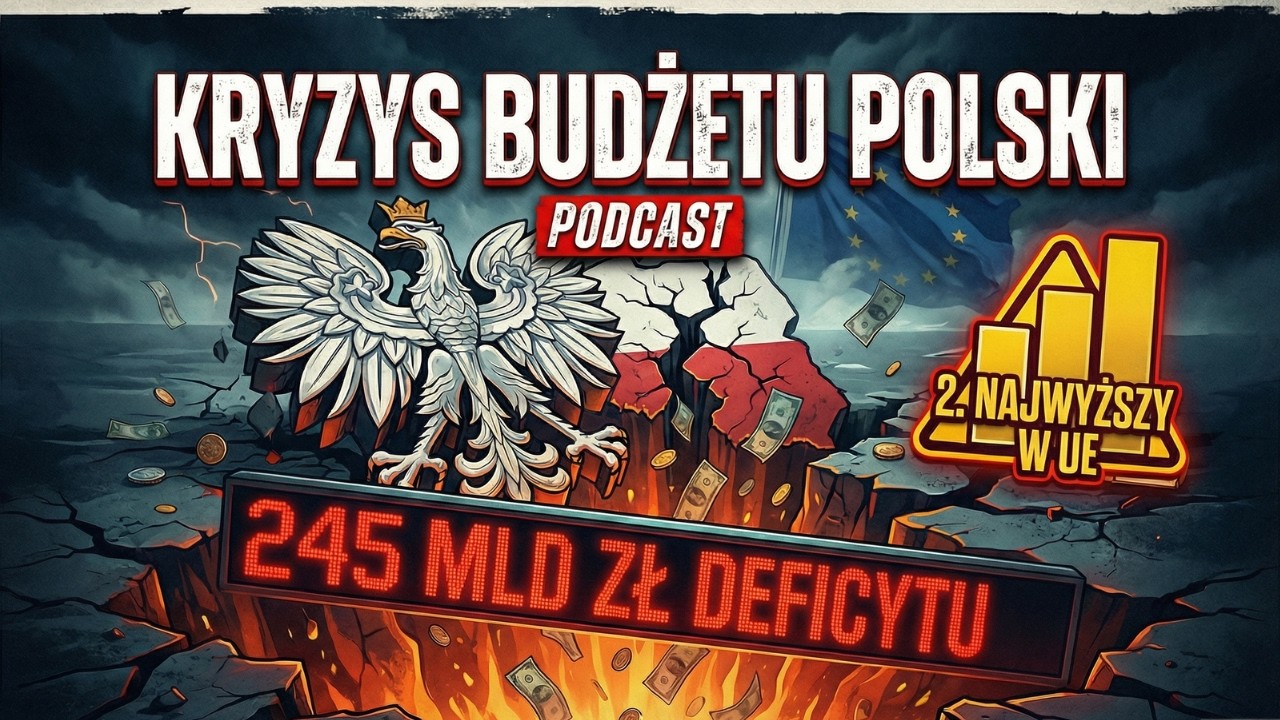 Deficyt 244,9 mld ZŁ! Polska 2. w UE! 7,3% PKB Dziury. SZOK
