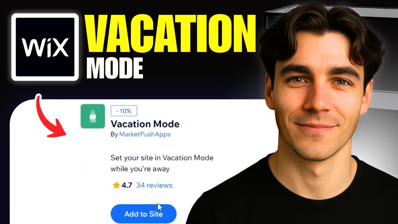 How To Set A Wix Website To Vacation Mode (Tutorial 2026)