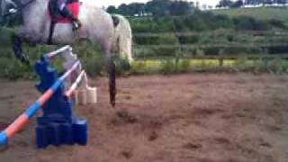 *Raw* Me and yogi jumping 1m20