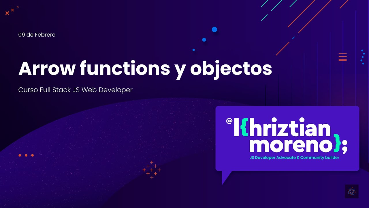 13. Arrow functions y objectos - Curso Fullstack Developer - YouTube