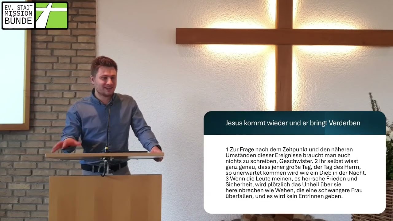 Jesus kommt wieder, bereite dich vor - Malte Hettinger