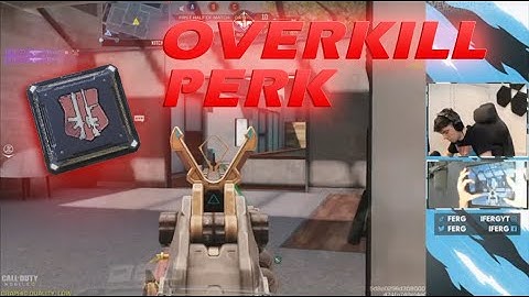 Ferg Using OVERKILL Perk || Codm