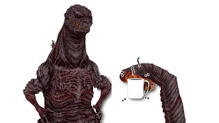 Shin Godzilla Gets Coffee