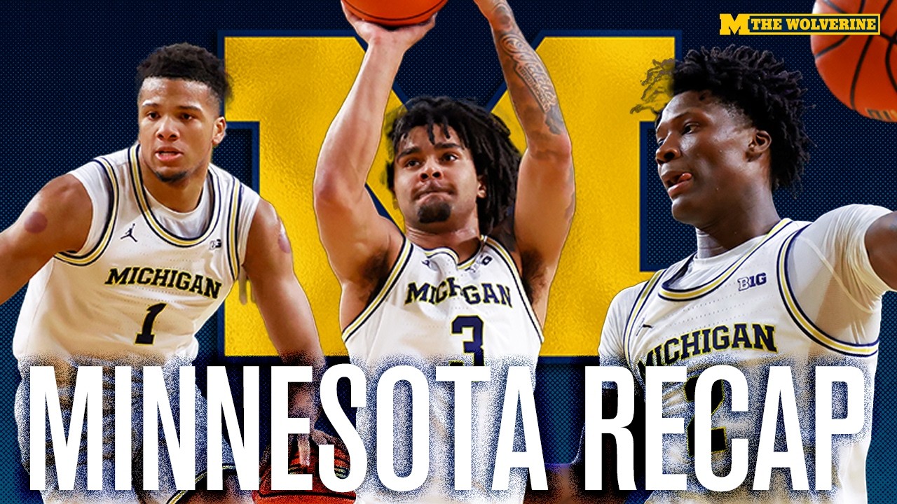 BIG TEN CHAMPS! Reacting To Michigan 77-67 Win Over Minnesota | The Wolverine Basketball Show
