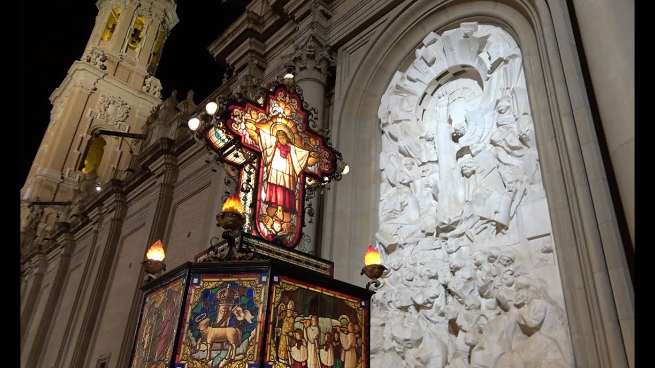 Rosario de Cristal de Zaragoza  Fiestas en Honor a Nuestra Señora del Pilar, octubre de 2024