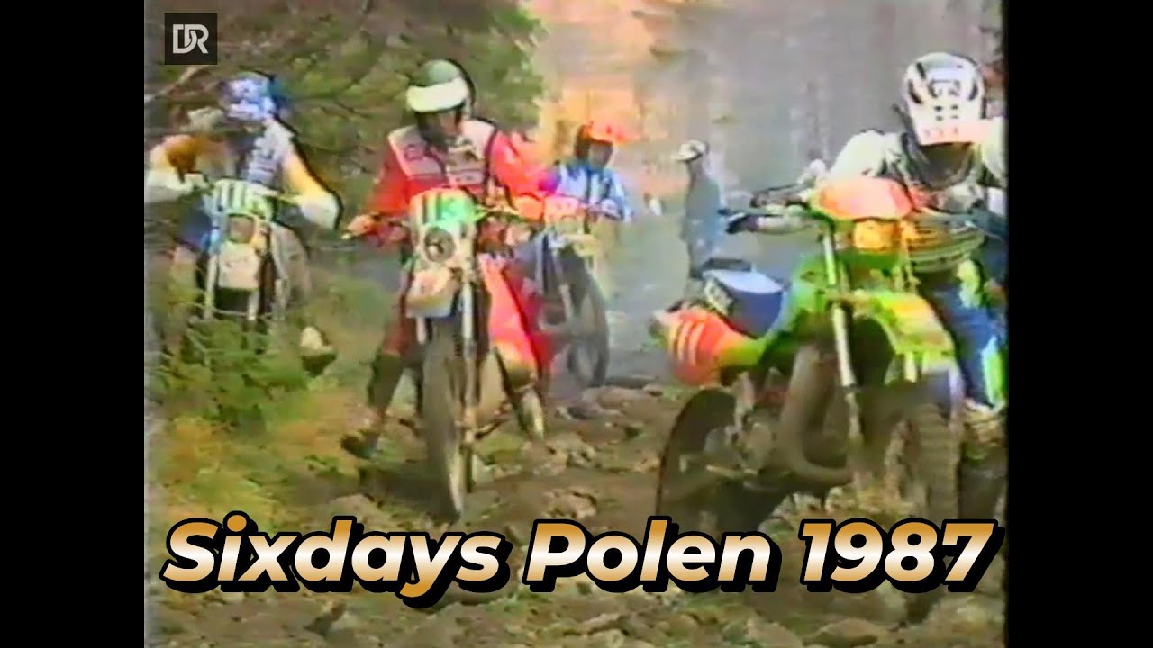 Enduro Sixdays Polen 1987
