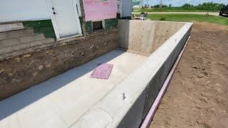 Building An Addition: Backfilling the Foundation