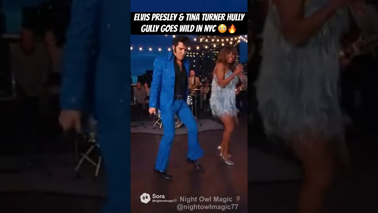 Elvis Presley & Tina Turner HULLY GULLY GOES WILD in NYC 😳🔥 