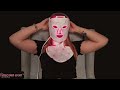 Red light therapy mask uses six powerful light therapy modes designed to repair revitalize your skin