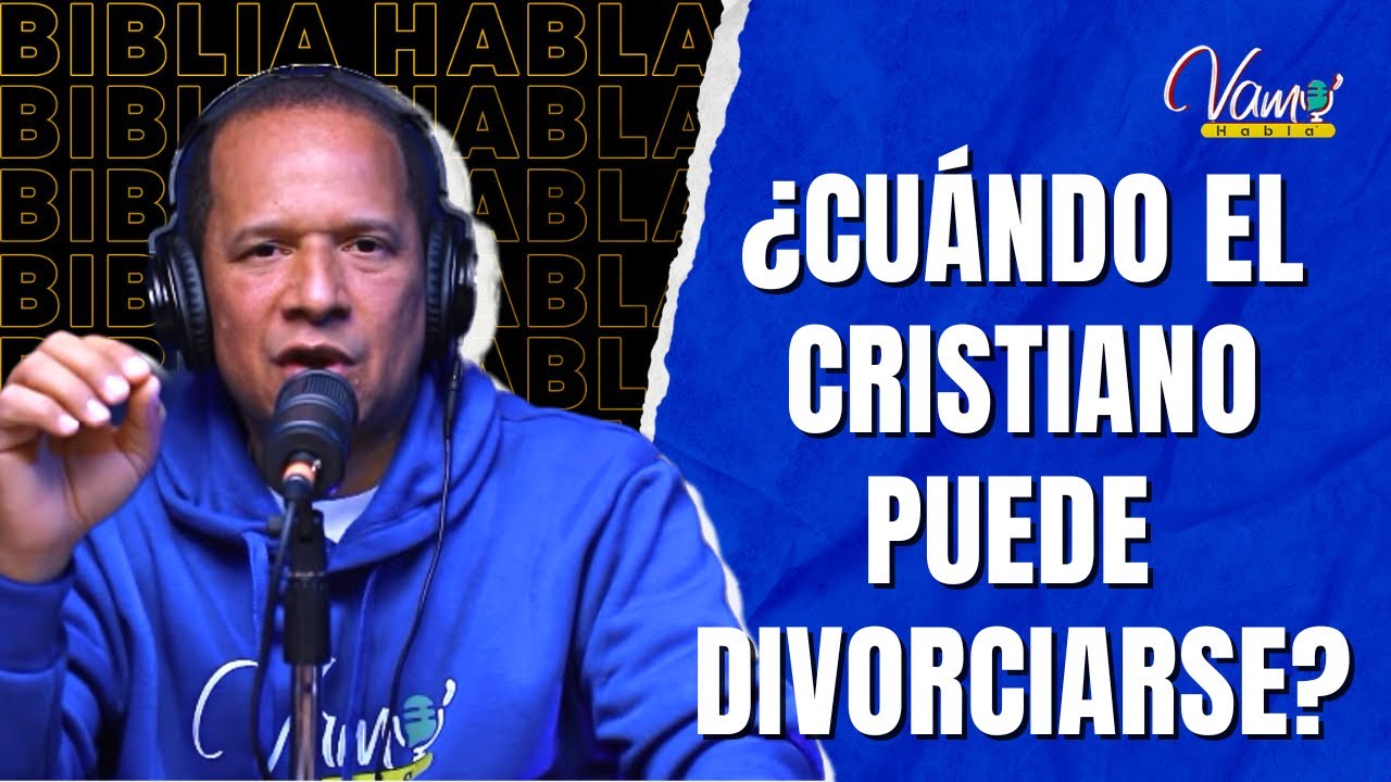 EL MATRIMONIO Y EL DIVORCIO 👰🏻‍♀️🤵🏻‍♂️/ VAMO’ HABLA’/ LA BIBLIA HABLA