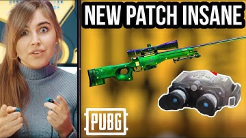 NEW PUBG PATCH - TACTICAL PACK,  SPOTTER SCOPE + AWM OUTPLAYS