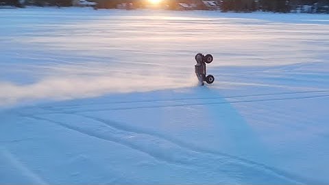 Going even better! 3s HBX 901a FIREBOLT on a -30 wind chill evening