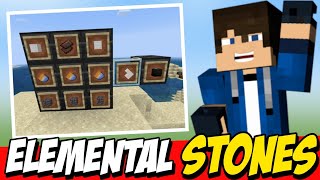 [ ELEMENTAL STONES 💎 ] HOW TO DOWNLOAD ELEMENTAL ADDON for minecraft pe | elemental stones for mcpe screenshot 1