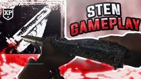 STEN BEST CLASS SETUP COD WW2! CALL OF DUTY WW2 "STEN BEST CLASS SETUP" OVERPOWERED DLC WEAPON WW2!