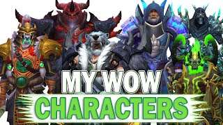 All My World of Warcraft Characters Revealed – Which Should I Main