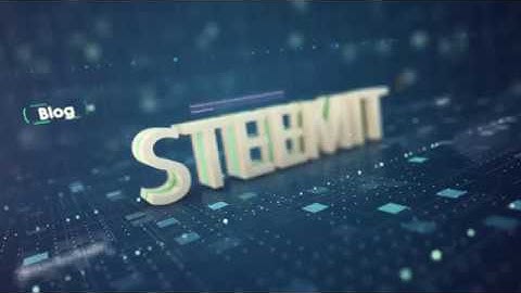 Modern Intro Steemit 3D