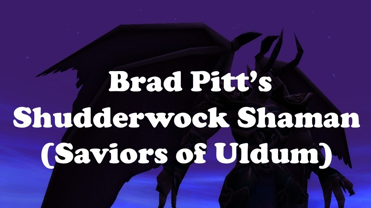 Hearthstone [WILD] BradPitt's Shudderwock Shaman - with Sathrovarr! (1080p)