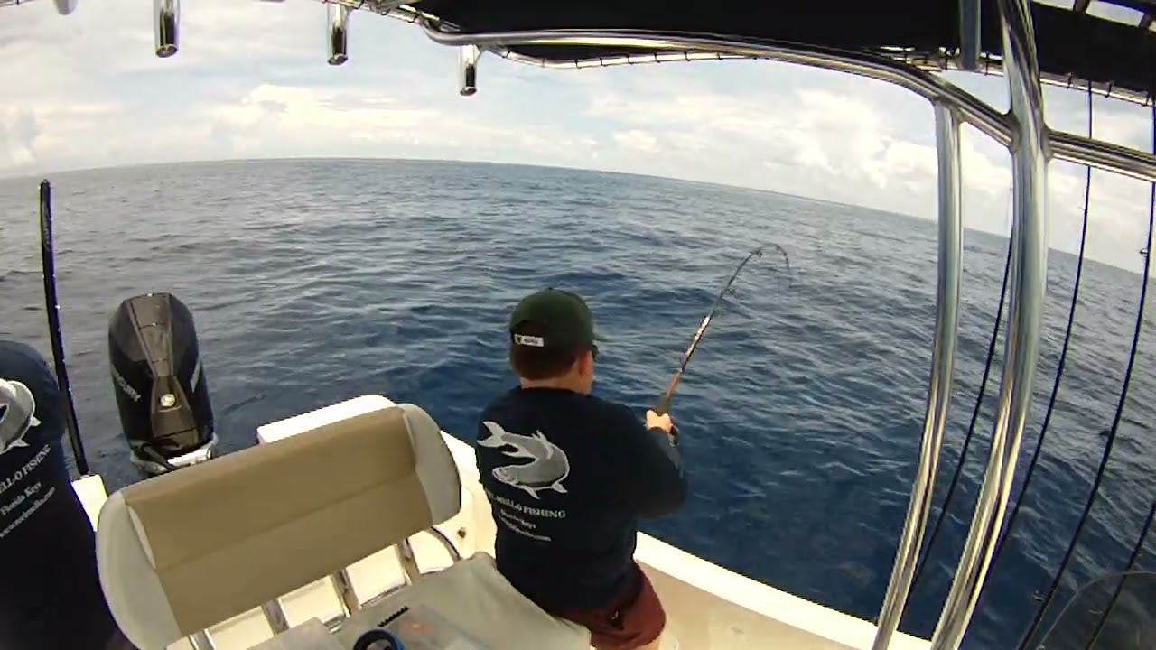 Tyler's Big Mutton Snapper. Tavernier, Florida Keys fishing Reel Mell-O Charters.