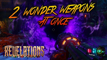 REVELATIONS - 1  PLAYER WITH 2 WONDER WEAPONS AT THE SAME TIME GAMEPLAY (Black Ops 3 Zombies)
