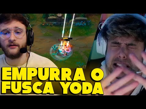 YODA AJUDANDO VIEWER, RANGER E "SKIN DA RENSGA NO MUNDIAL", INSEC DO REVOLTA NO INHOUSE - MMS LOL