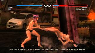 DOA5(PS3®) AYANE vs KASUMI (ME)