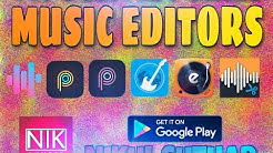 TOP 5 BEST MUSIC EDITORS APP FOR ANDROID 2018  - Durasi: 2:36. 