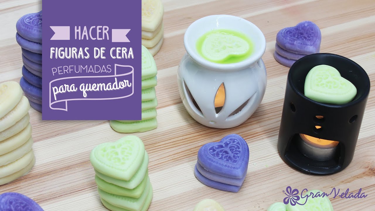 Ambientadores de cera perfumados para queimadores