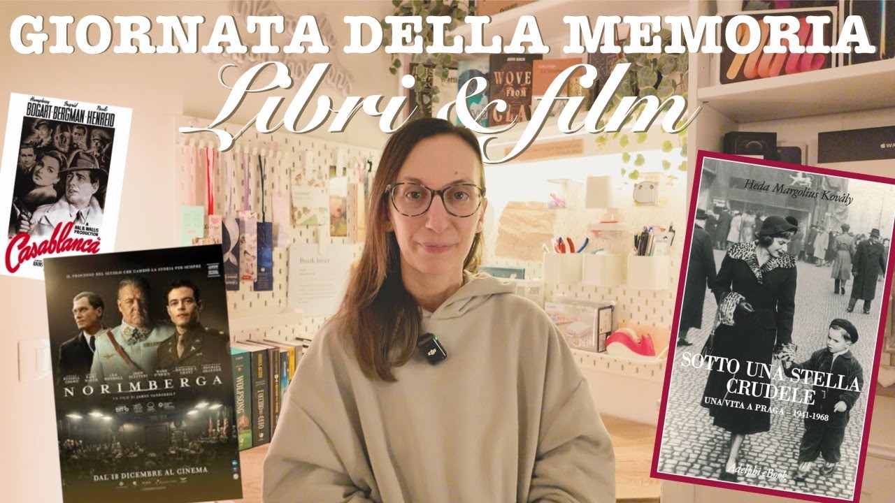 Cosa ho LETTO e VISTO per la GIORNATA della MEMORIA 📚 READING VLOG