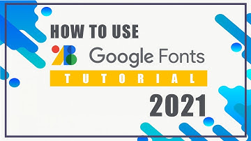 Add Custom Fonts to HTML and CSS File using Google Fonts 2021 Version