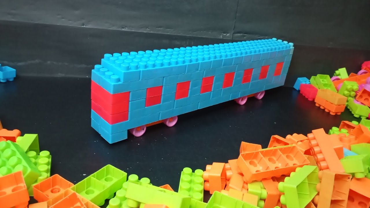 Satisfying DIY Bus Build | ASMR Building Blocks #buildingblocks - YouTube