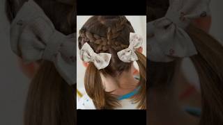 Diy beautiful hair bow clips easy &amp; stylish handmade bow #stitchmagic #diy #howtomakehairbows