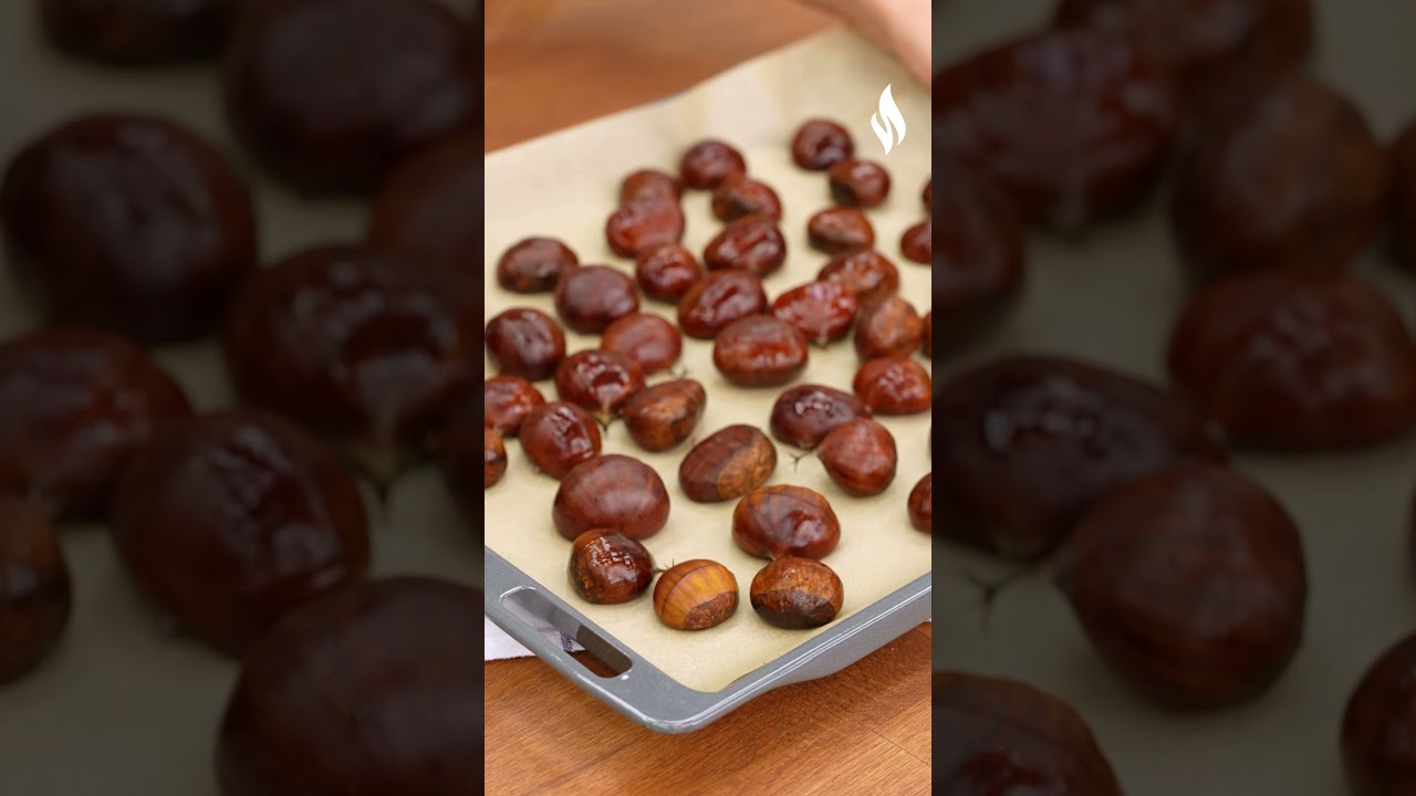 Fırında Kestane🌰😋 Nefis Yemek Tarifleri #shorts #nefisyemektarifleri